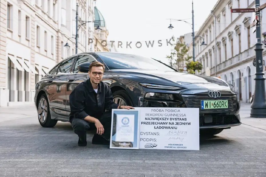 Audi A6 e-tron sınırlarını zorladı: Tek şarjla 1.338 kilometre yol aldı