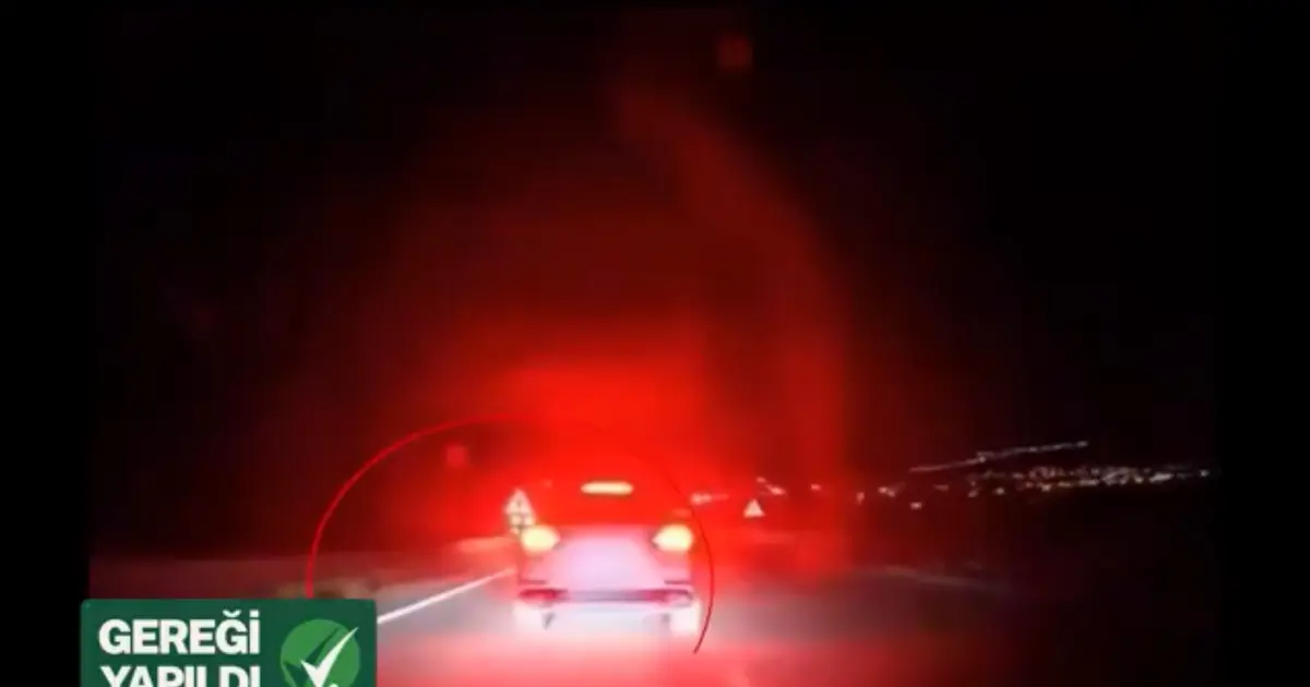 Trafikte yol kesen sürücü yakalandı