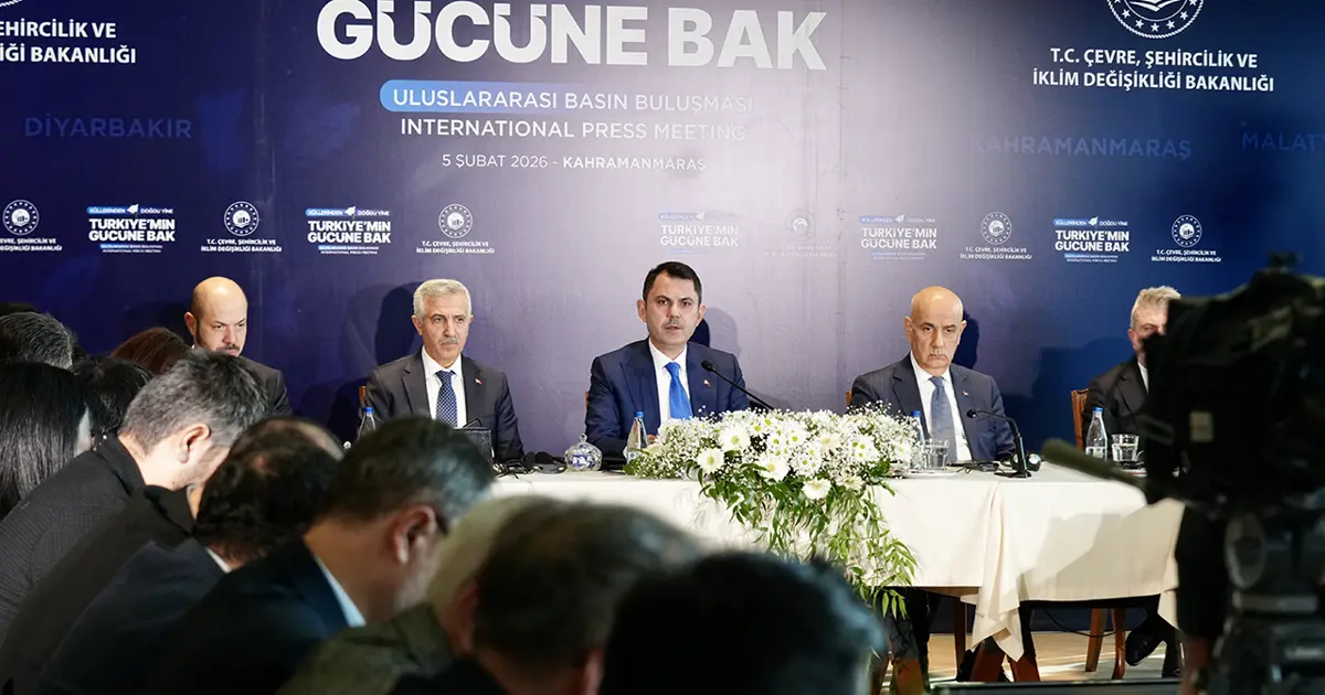 Bakan Kurum: Anadolu bugün yeniden ayağa kalktı