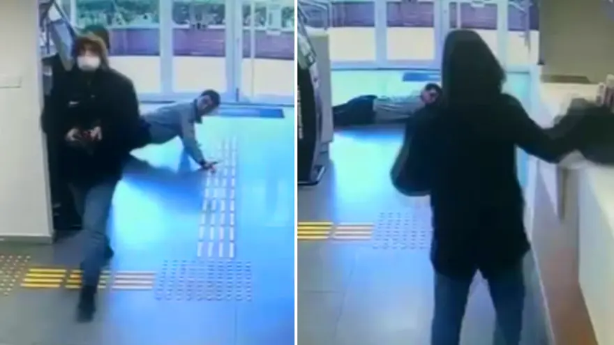 Fatih'teki soygun anı ortaya çıktı. Silahla bankaya girip paraları poşete koydurttu 