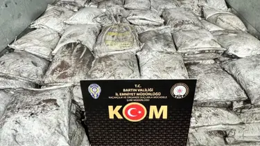 Bartın'da evin deposunda 8 ton titanyum ele geçirildi