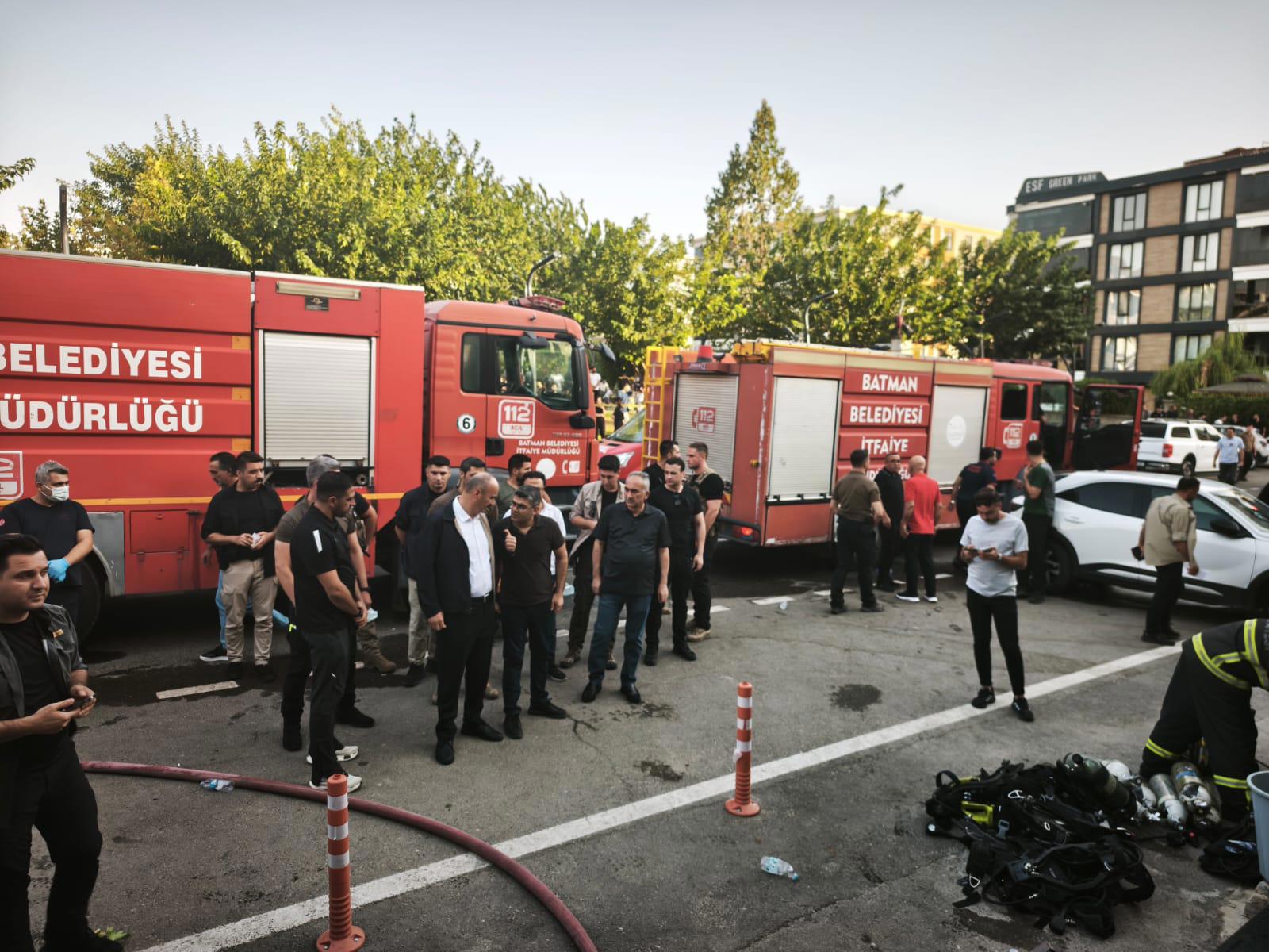 Batman'da spor salonunda çıkan yangında 2 kişi öldü, 10 kişi yaralandı