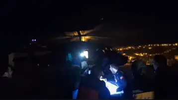 Beyin kanaması geçirdi, helikopterle Van'a sevk edildi 