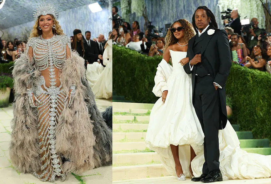 BEYONCE 10 YIL SONRA MET GALA'DA 1