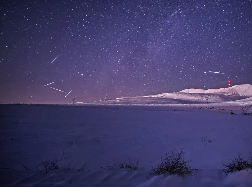 Gökyüzünde yılın son yıldız gösterisi 3