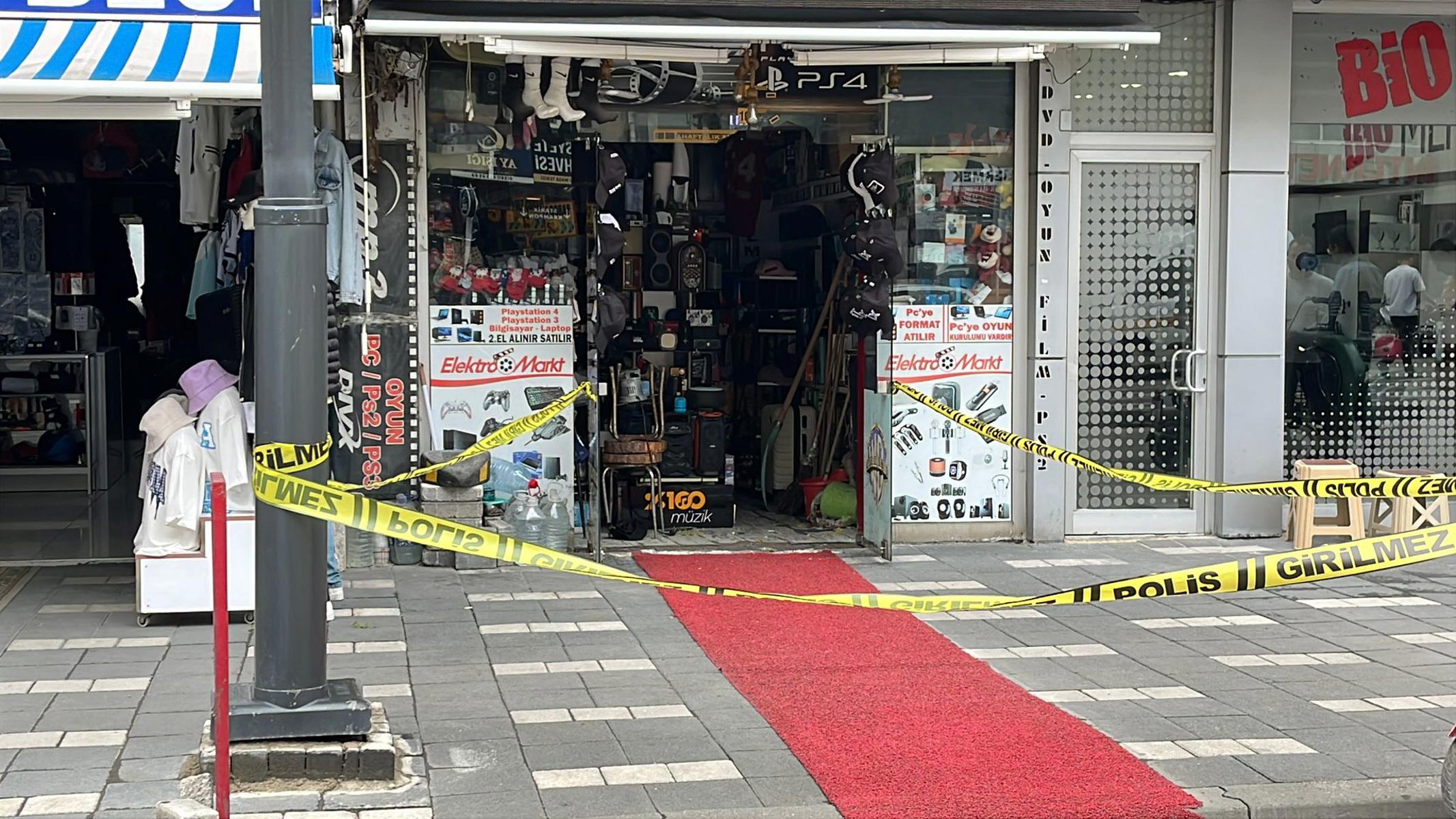 Bolu'da bir iş yerine silahlı saldırı
