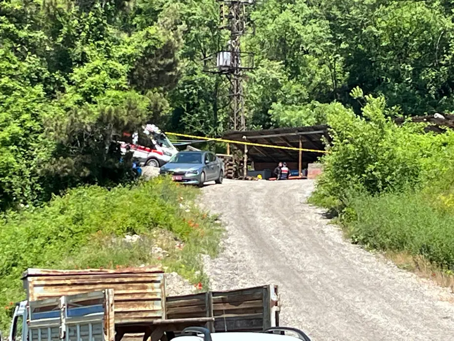 Bolu'da maden ocağında göçük. Bir işçi mahsur