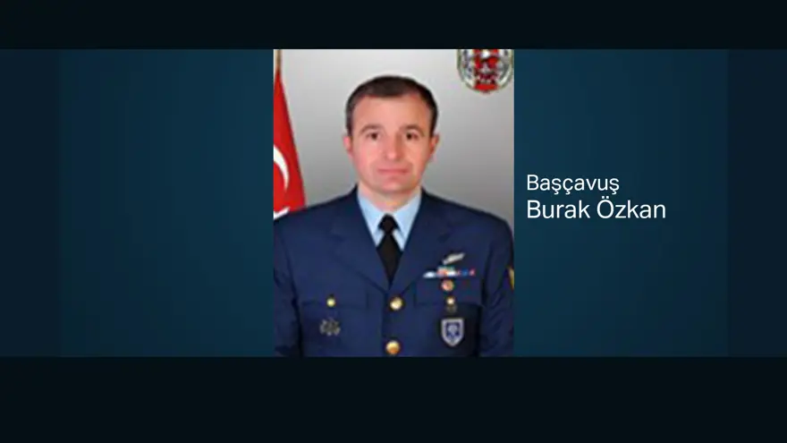HAVA UÇAK BAKIM ASTSUBAY BAŞÇAVUŞ BURAK ÖZKAN 16