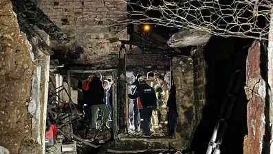 Bursa'da yangında evde yaşayan kişi ölü bulundu