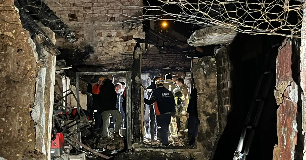 Bursa'da yangında evde yaşayan kişi ölü bulundu