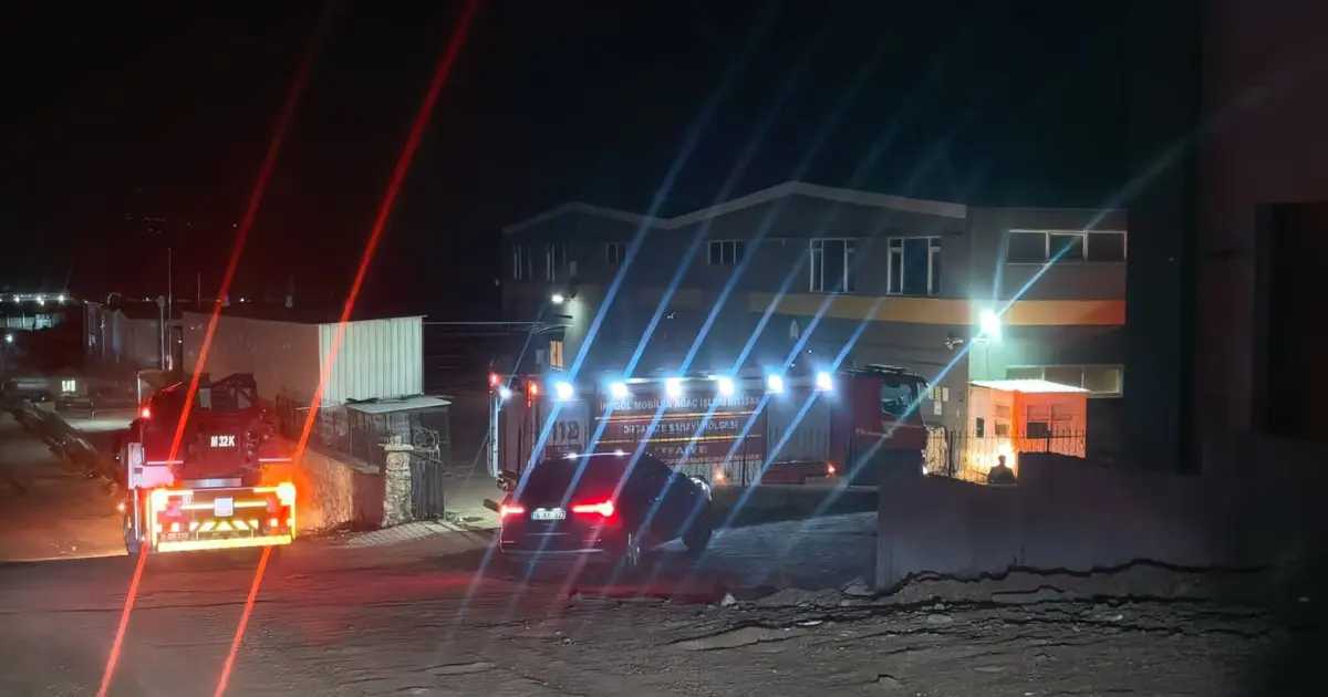 Mobilya fabrikasında işçi talaş silosuna düşerek öldü