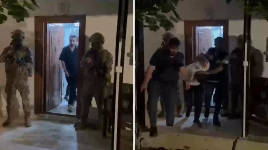 İBB yöneticisi kaçırılmıştı. Son operasyonun görüntüleri ortaya çıktı