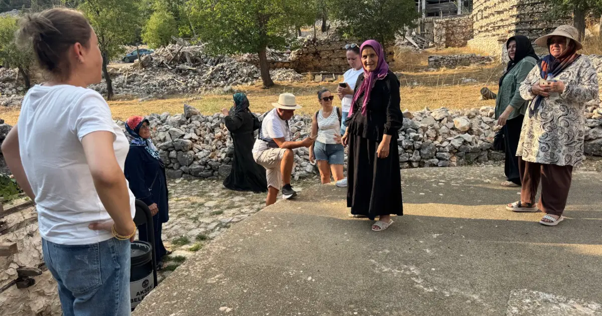 Hiçbir yerde beton yok. 55 kişilik köye 100 bin turist geldi