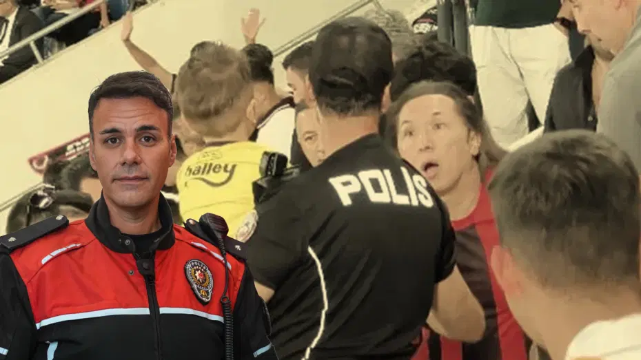 Polis, tribünden kurtardığı Fenerbahçeli minikle diyaloğunu anlattı. Çocuğun sorusu yürek yaktı