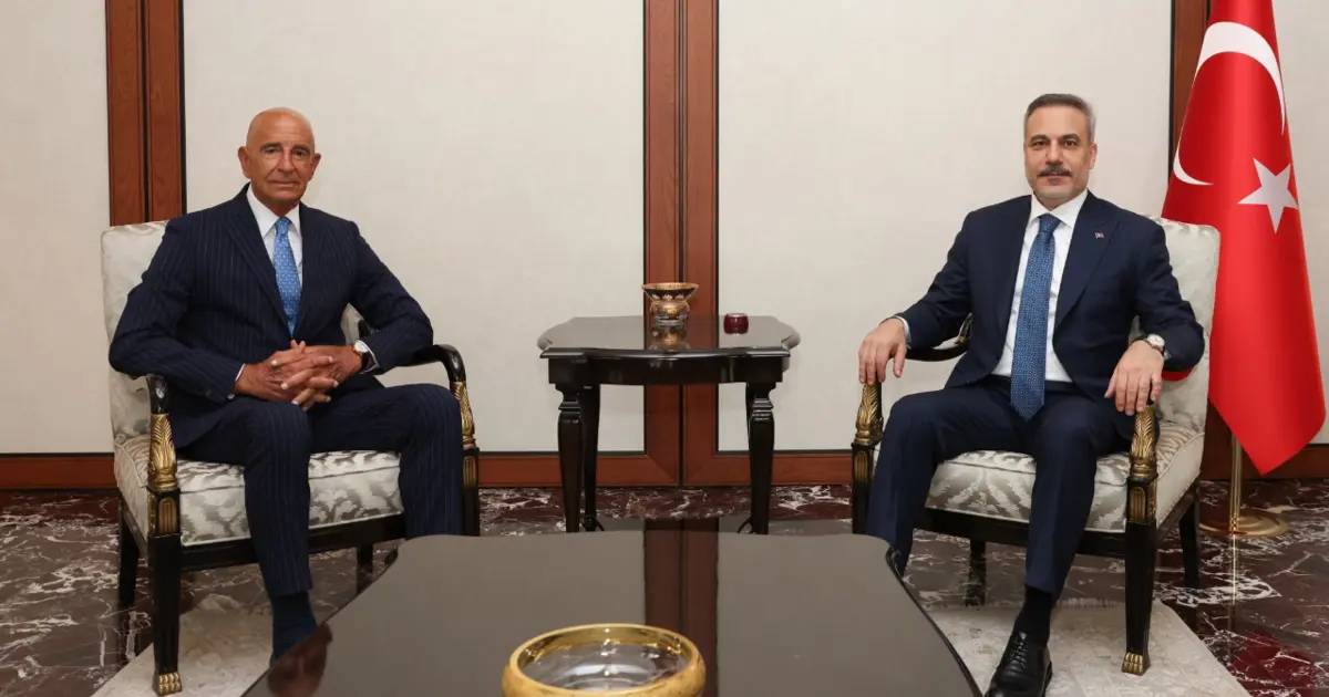 Dışişleri Bakanı Fidan, ABD Büyükelçisi Barrack'ı kabul etti