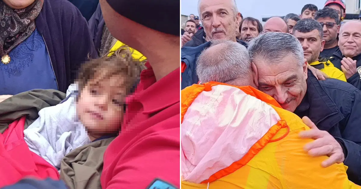 Herkes seferber oldu. 3 yaşındaki Aybüke sağ bulundu