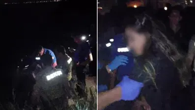 Kendisini kurtarmaya gelen ekiplerden özür diledi
