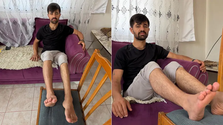 "Dişim ağrıyor" diye gitti, bacağından oldu 