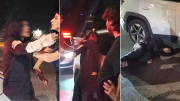 Polise çıkıştı, "Sanatçıyım" diyerek gazetecilere tükürdü, yere yığıldı