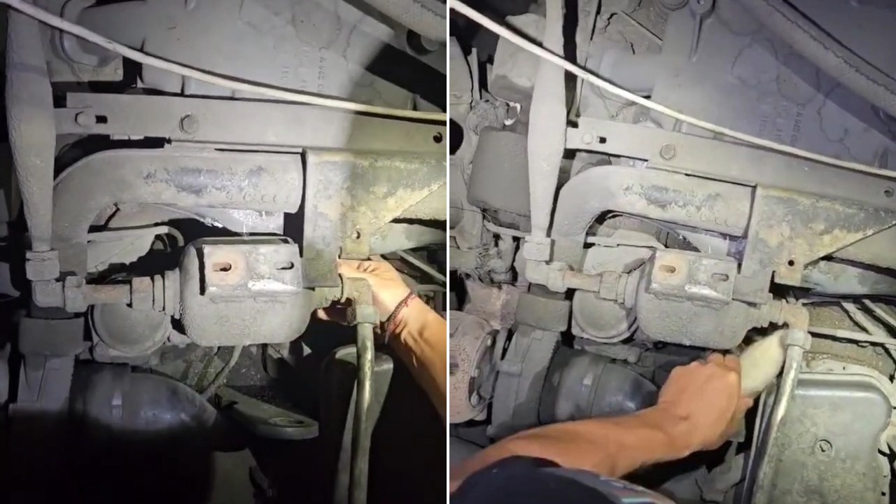 Otobüsteki gizli bölmeden servet çıktı