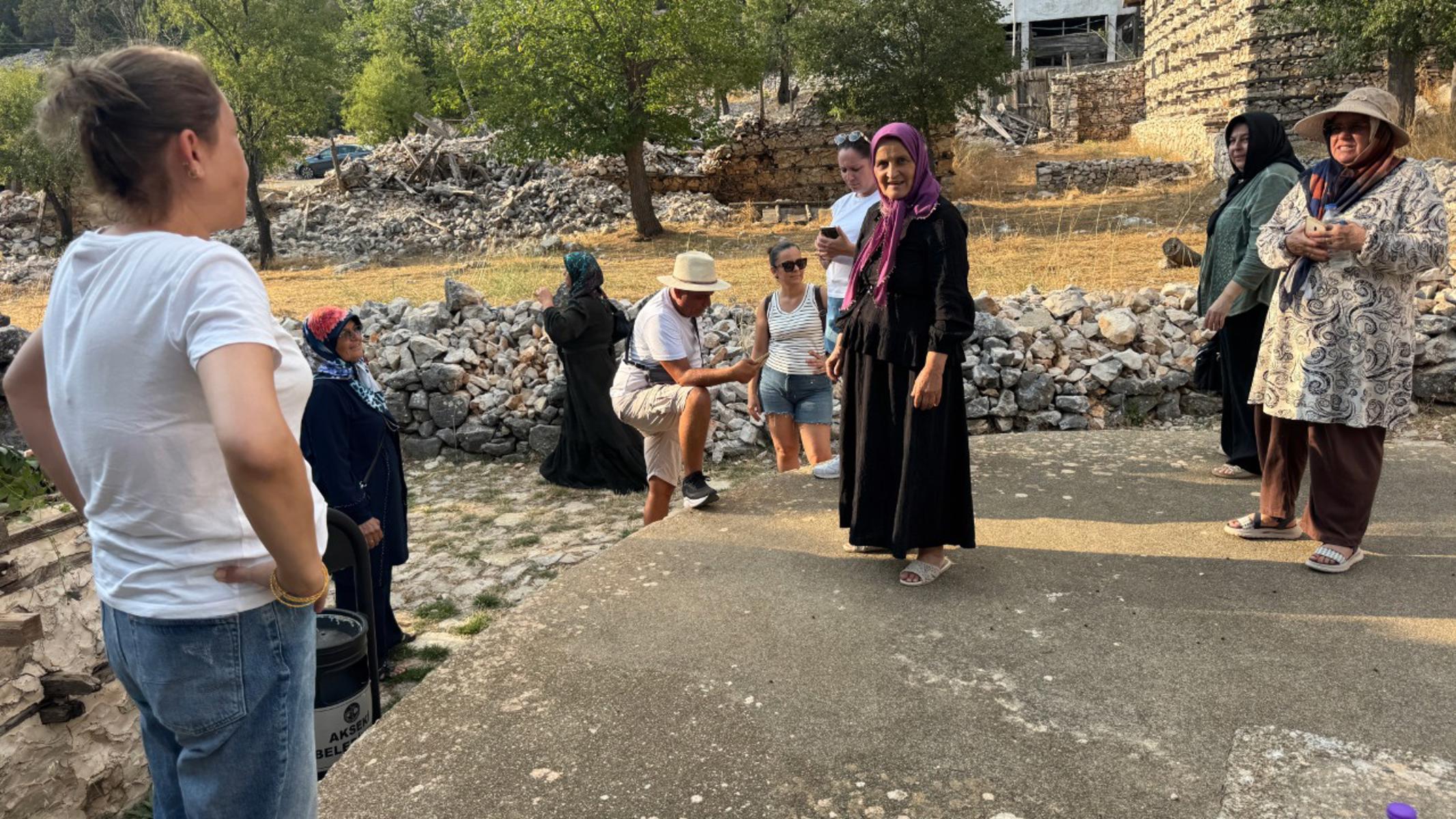 Hiçbir yerde beton yok. 55 kişilik köye 100 bin turist geldi