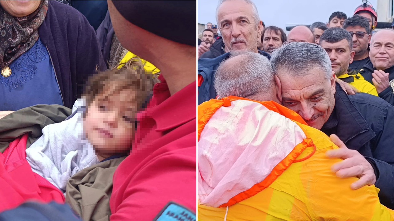 Herkes seferber oldu. 3 yaşındaki Aybüke sağ bulundu