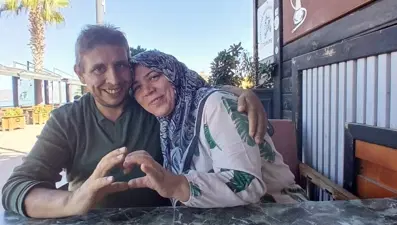 Eşini yaşatmak için 21 kilo verdi