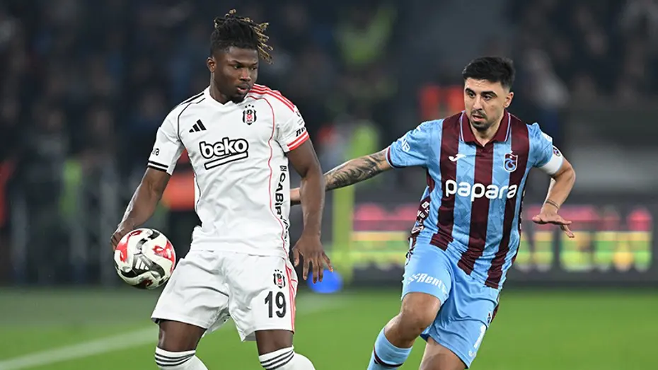 Süper Lig'de dev maç, Beşiktaş'ın rakibi Trabzonspor