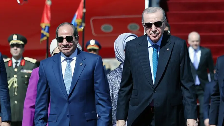 Cumhurbaşkanı Erdoğan, Mısır'a gitti