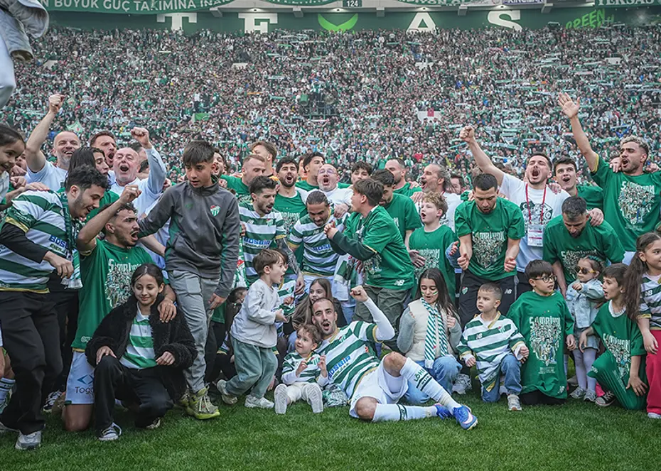 Bursaspor tarih yazdı, yaşamadığı şampiyonluk kalmadı