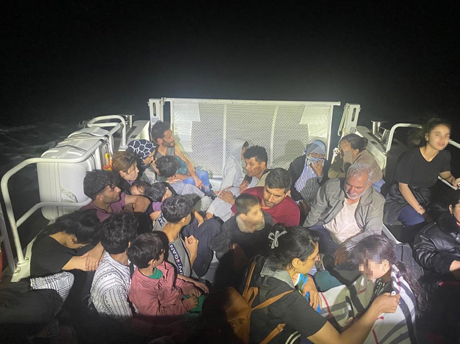 Çanakkale'de kaçak göçmen operasyonu
