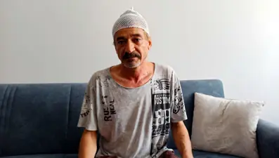 Çay içerken ölümle burun buruna geldi