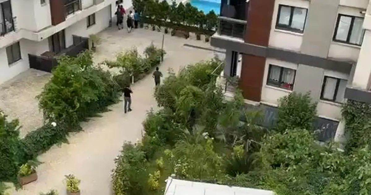 Yeni boşanmış çiftin cansız bedenleri bir sitenin bahçesinde bulundu