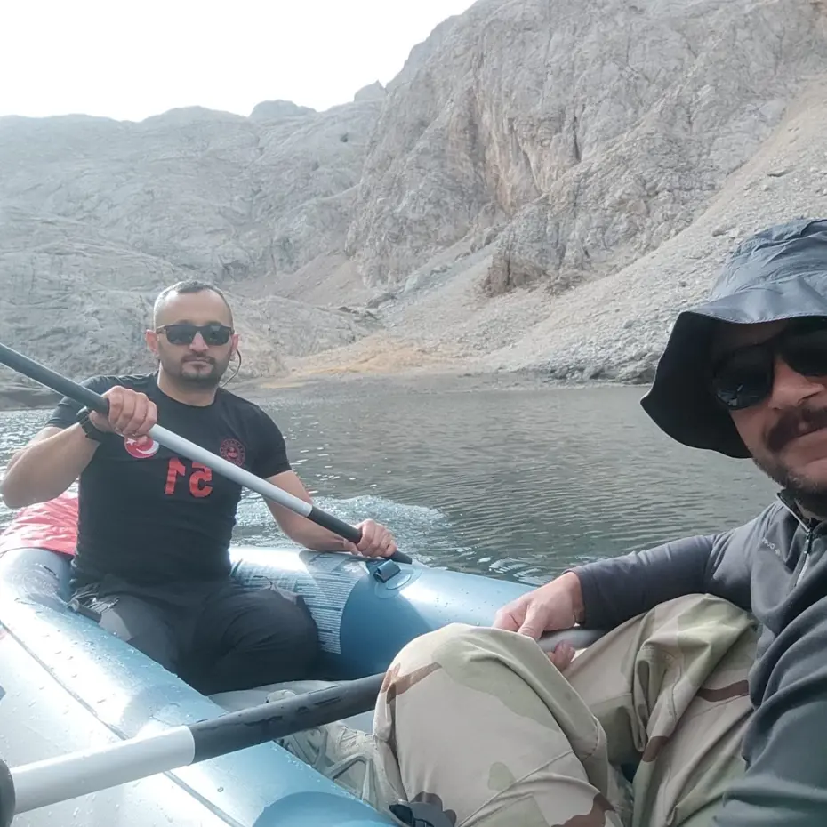 Çinili Göl’de bir ilk: Ekstrem sporu yapıldı