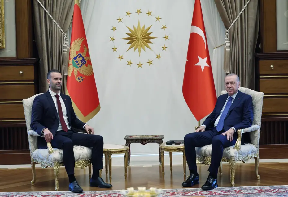 Cumhurbaşkanı Erdoğan, Karadağ Başbakanı Spajic ile görüştü