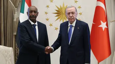 Cumhurbaşkanı Erdoğan, Sudan Egemenlik Konseyi Başkanı Burhan ile görüştü gorsel
