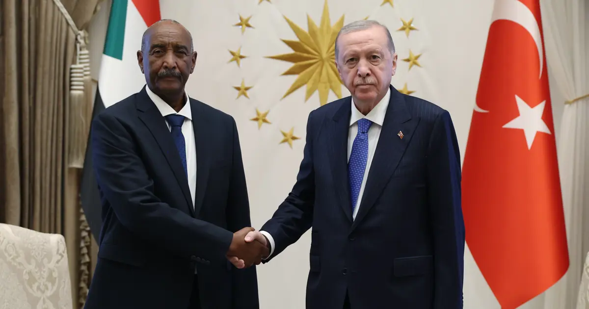 Cumhurbaşkanı Erdoğan, Sudan Egemenlik Konseyi Başkanı Burhan ile görüştü