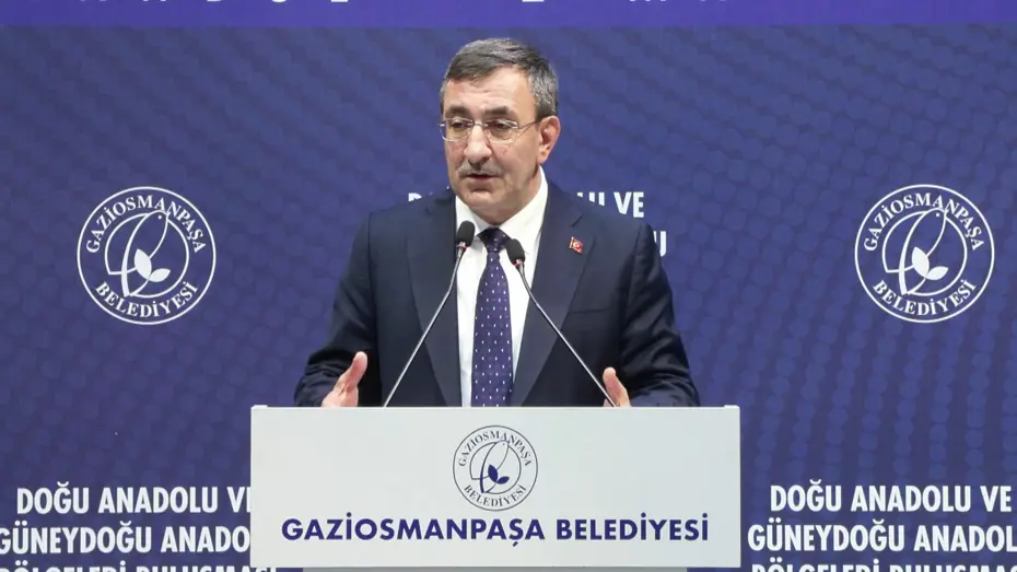 Cumhurbaşkanı Yardımcısı Yılmaz: Türkiye'yi çatışmalardan, ateşten uzak tutuyoruz