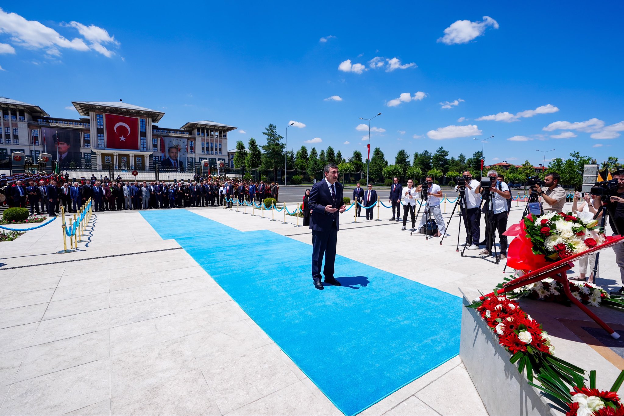 Beştepe'de 15 Temmuz anması