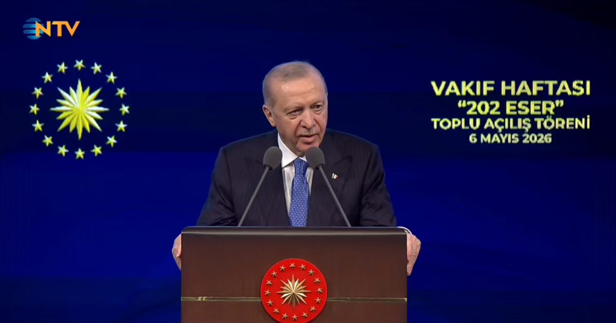 Cumhurbaşkanı Erdoğan: 202 vakıf eserimizi açacağız