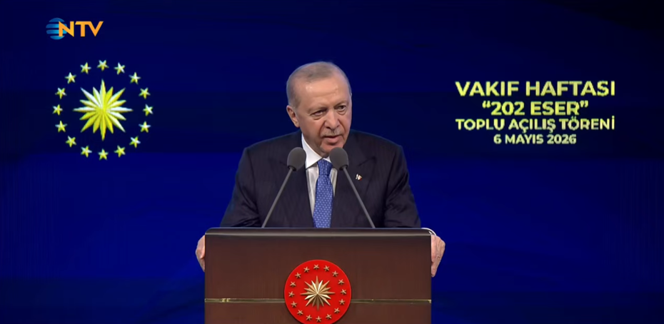 Cumhurbaşkanı Erdoğan: 202 vakıf eserimizi açacağız
