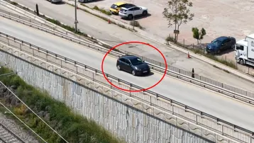 Denetimden kaçmak isterken 83 bin lira ceza yedi
