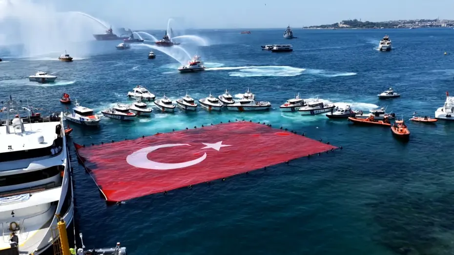 Denizcilik ve Kabotaj Bayramı'nın 100'üncü yıl dönümü İstanbul'da kutlandı
