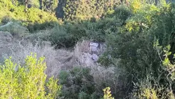 Manisa'da devrilen traktörün altında can verdi