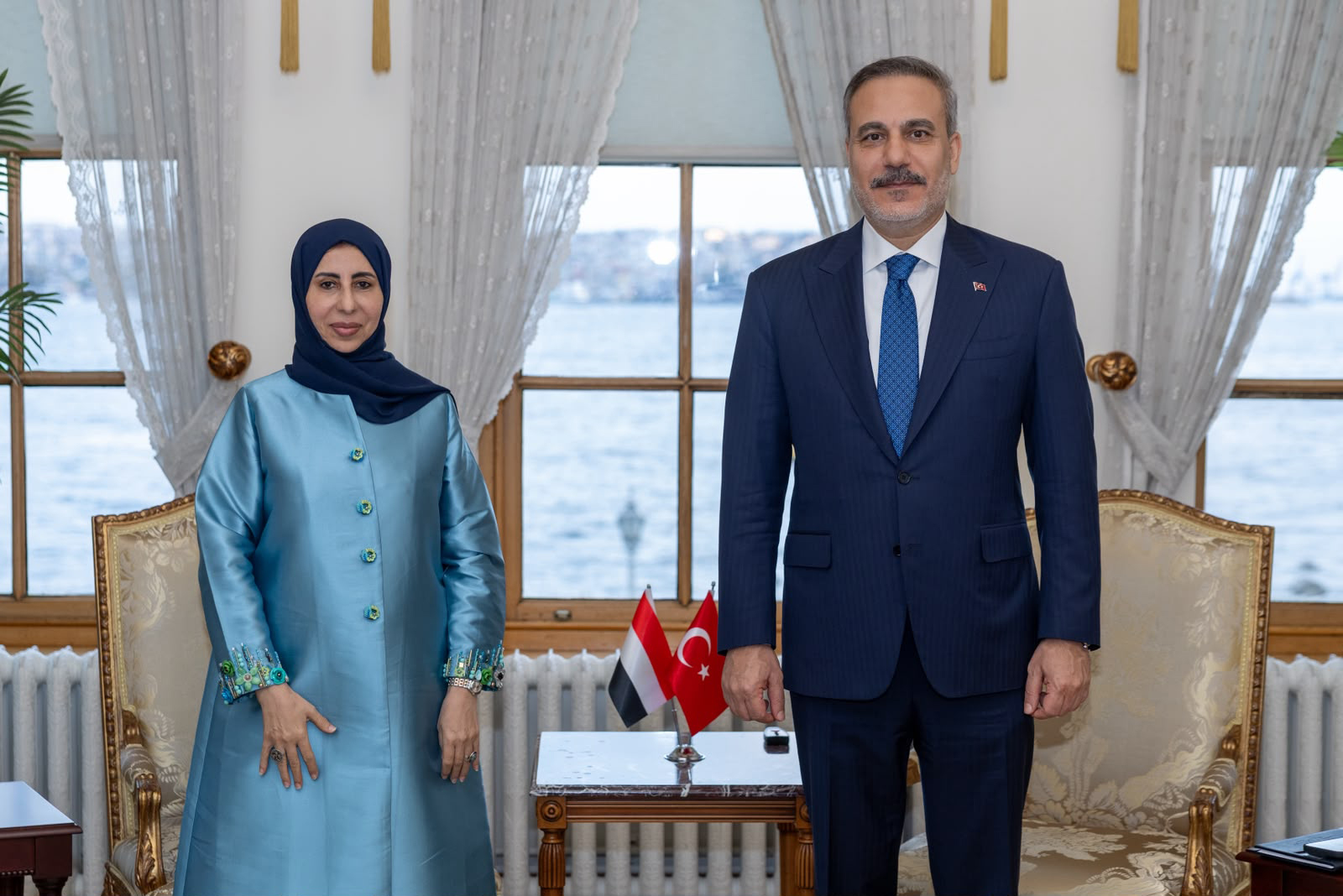 Dışişleri Bakanı Fidan, Yemen ve Katar Dışişleri Bakanları ile Görüştü
