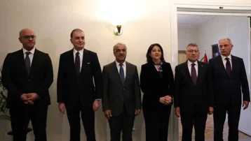 AK Parti ve DEM Parti İmralı heyetinden Terörsüz Türkiye görüşmesi