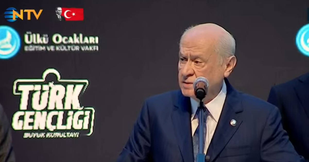 Devlet Bahçeli'den terörsüz Türkiye mesajı. "Bugün küslük değil, kenetlenme zamanıdır"