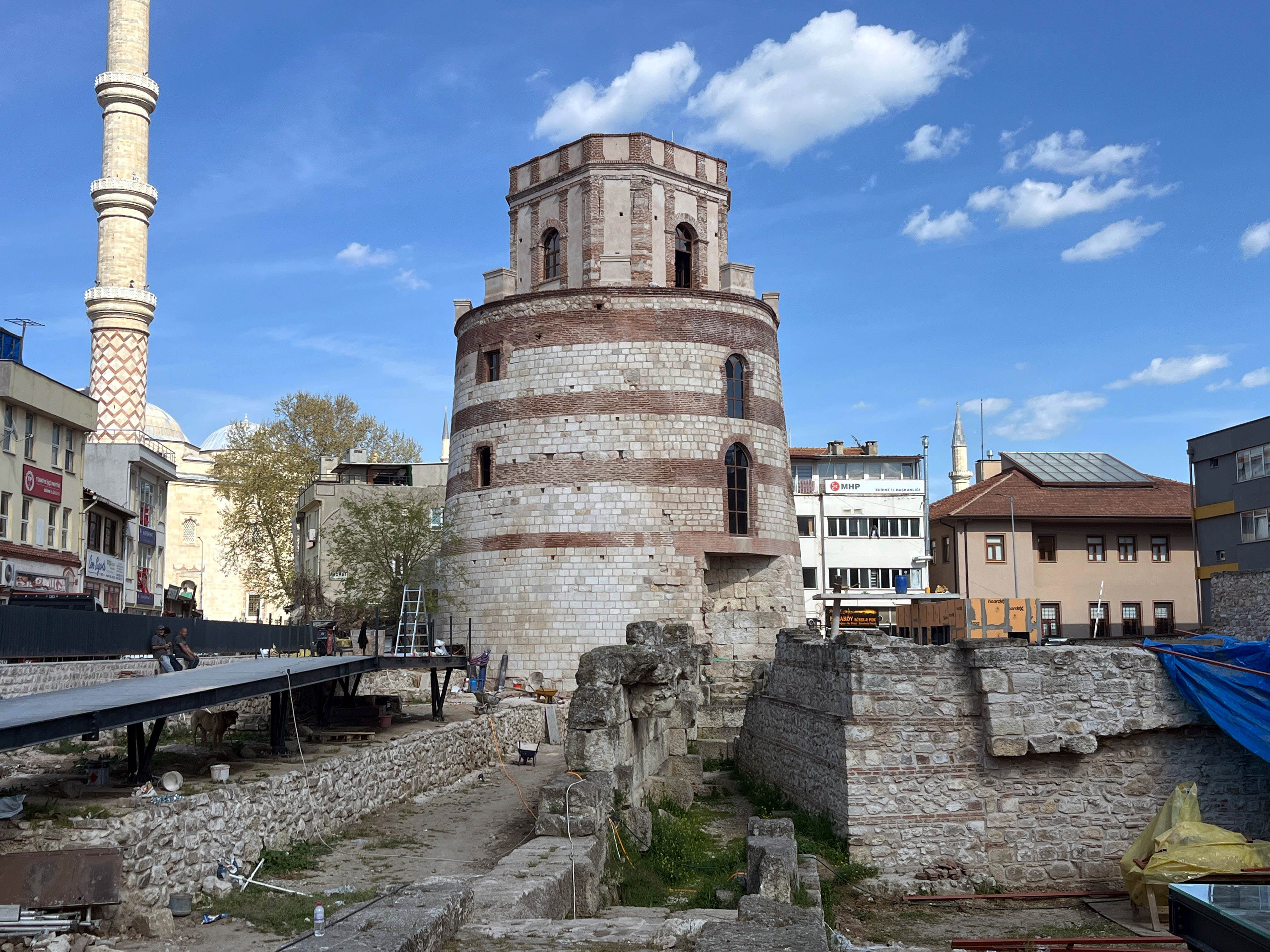 Galata Kulesi'nden bile yaşlı. 2 bin yıllık yapı yeniden ayağa kaldırıldı