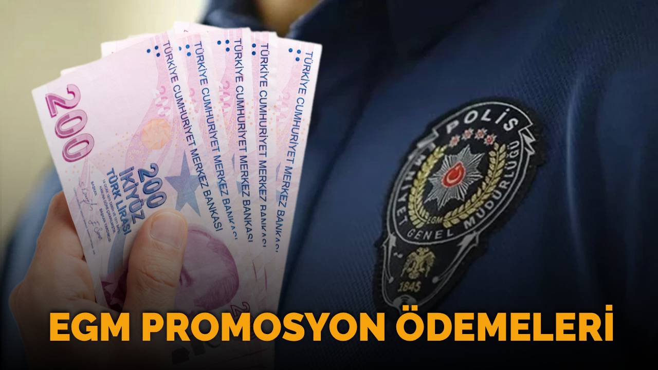 EGM promosyon ödemeleri için kritik tarih: EGM 100 bin lira promosyon 2025  ne zaman yatacak? 