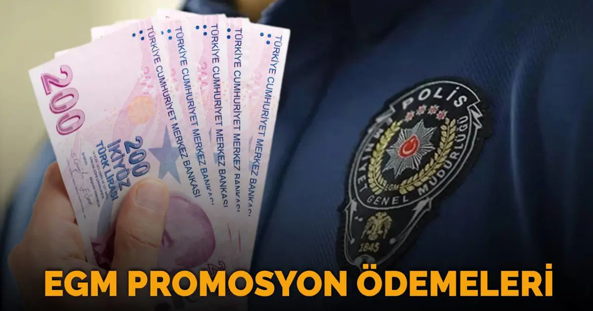 EGM promosyon ödemeleri için kritik tarih: EGM 100 bin lira promosyon 2025  ne zaman yatacak?